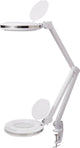 Toolcraft to-7567479 Lámpara de aumento LED regulable, 730 lm, 127 mm (5 pulgadas), con abrazadera, factor de aumento 8d 3x = 3,0 x 12,7