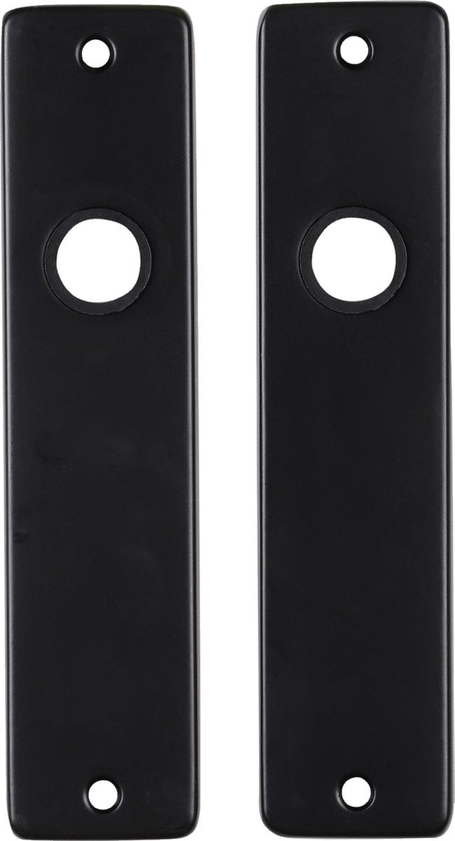 Scudo per porta Starx - oscurante corto - ferramenta per porta interna - alluminio - nero