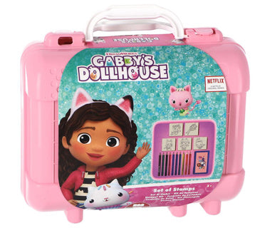 Multiprint Gabby's Doll House Travel Stamping Color Suitcase