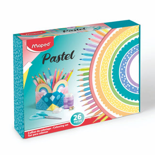 Pastel inizialmente set per bambini 28 festa