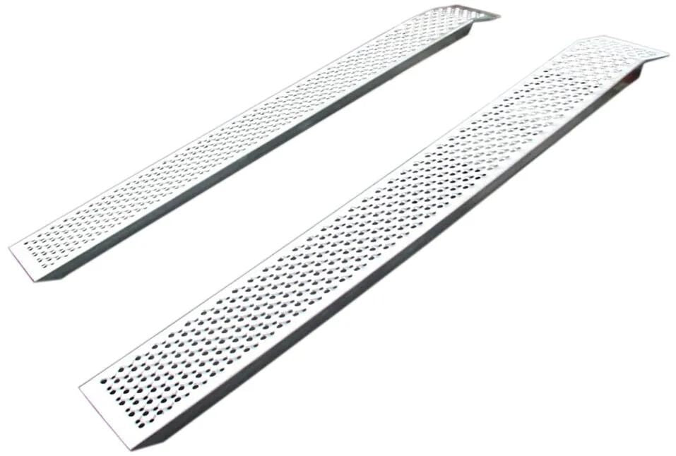 Set rampe per carichi pesanti HP 400 kg in alluminio dritto