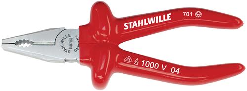 Stahlwille combination pliers 160mm vde (u)