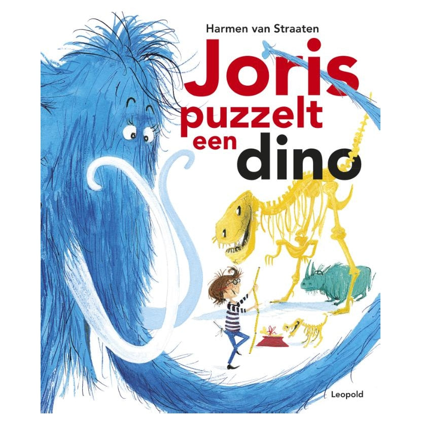 Joris descifra un dinosaurio