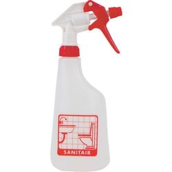 Botella pulverizadora Betra completa incl. gatillo sanitario rojo (600ml)
