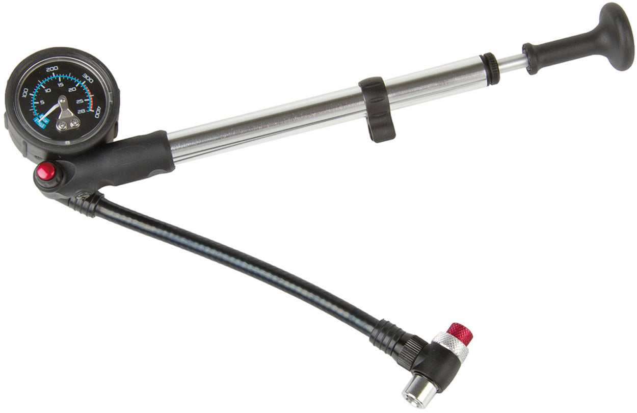 Pompa della forcella anteriore beto con manometro - alluminio