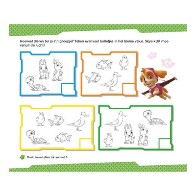 Paw Patrol Nice conteggi di conteggi (4-5 anni)