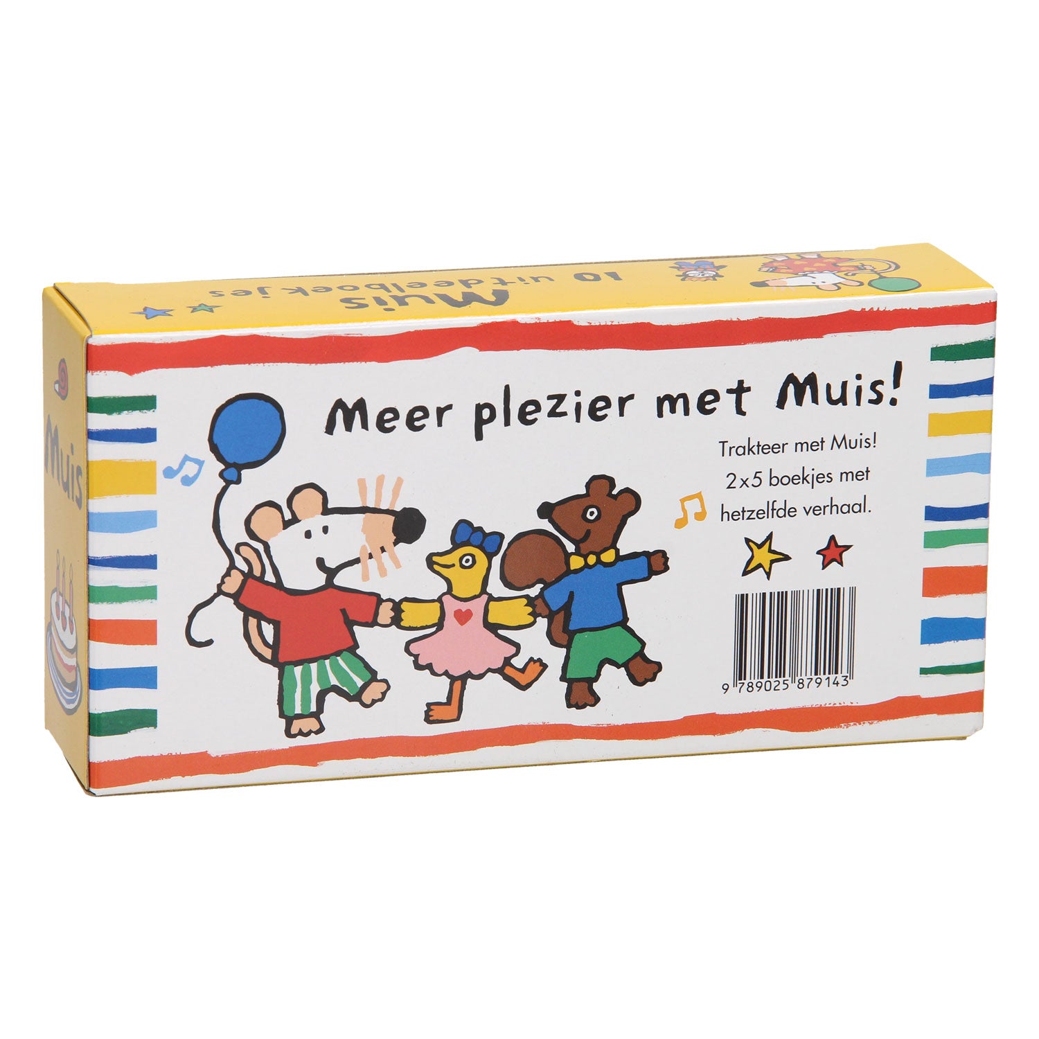 Wpg uitgevers muis uitdeelboekjes, 2x5st.