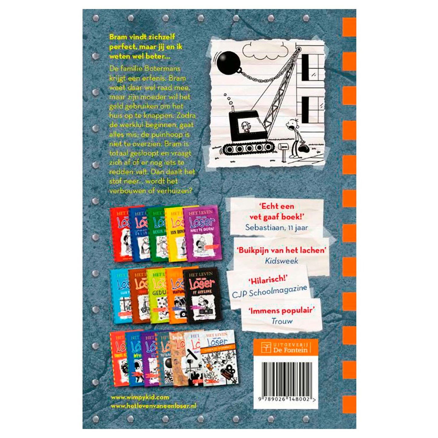 La vida de un perdedor 14 totalmente demolido - Libro infantil