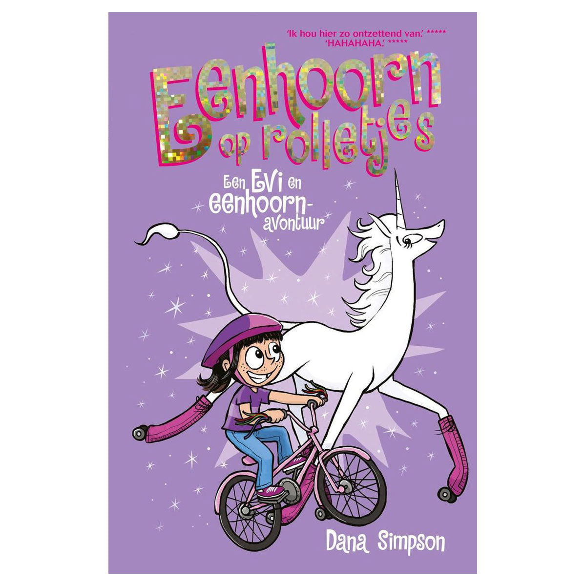 Casa central del libro unicornio sobre ruedas: una aventura de evi y unicornio