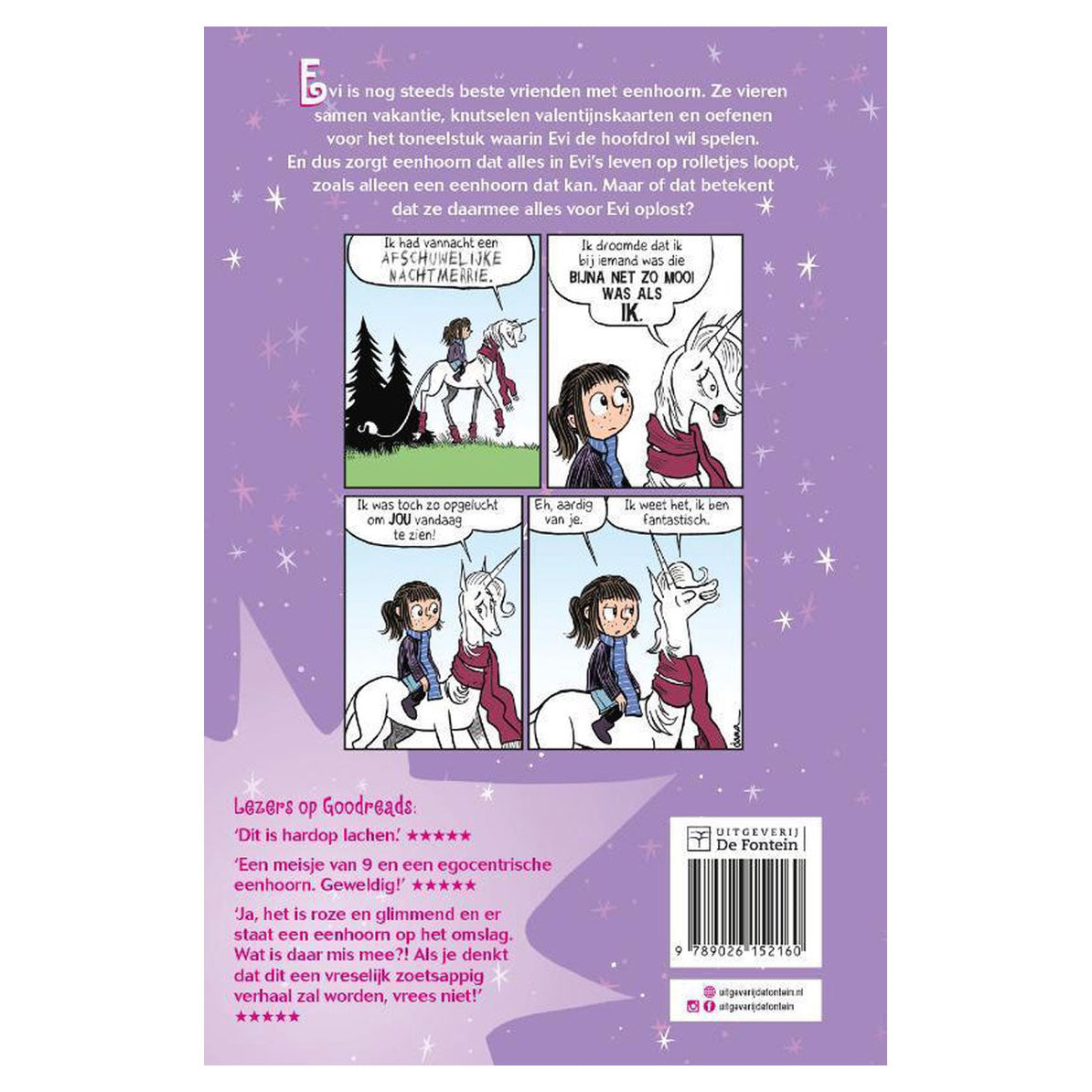Casa central del libro unicornio sobre ruedas: una aventura de evi y unicornio
