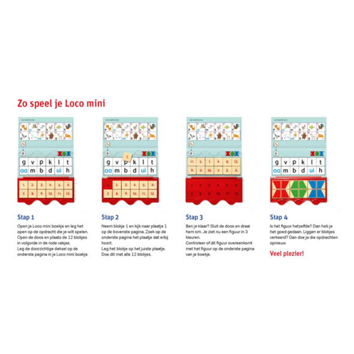 Wpg uitgevers mini loco - rompompom pakket taal lezen (4-6 jaar)