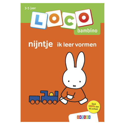 WPG Publishers Bambino Nijntje Aprendo a formar (3-5 años)