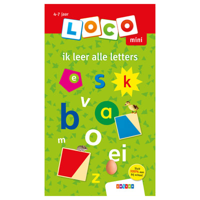 Zwijsen zwijsen mini opuscolo di allenamento apprendo tutte le lettere