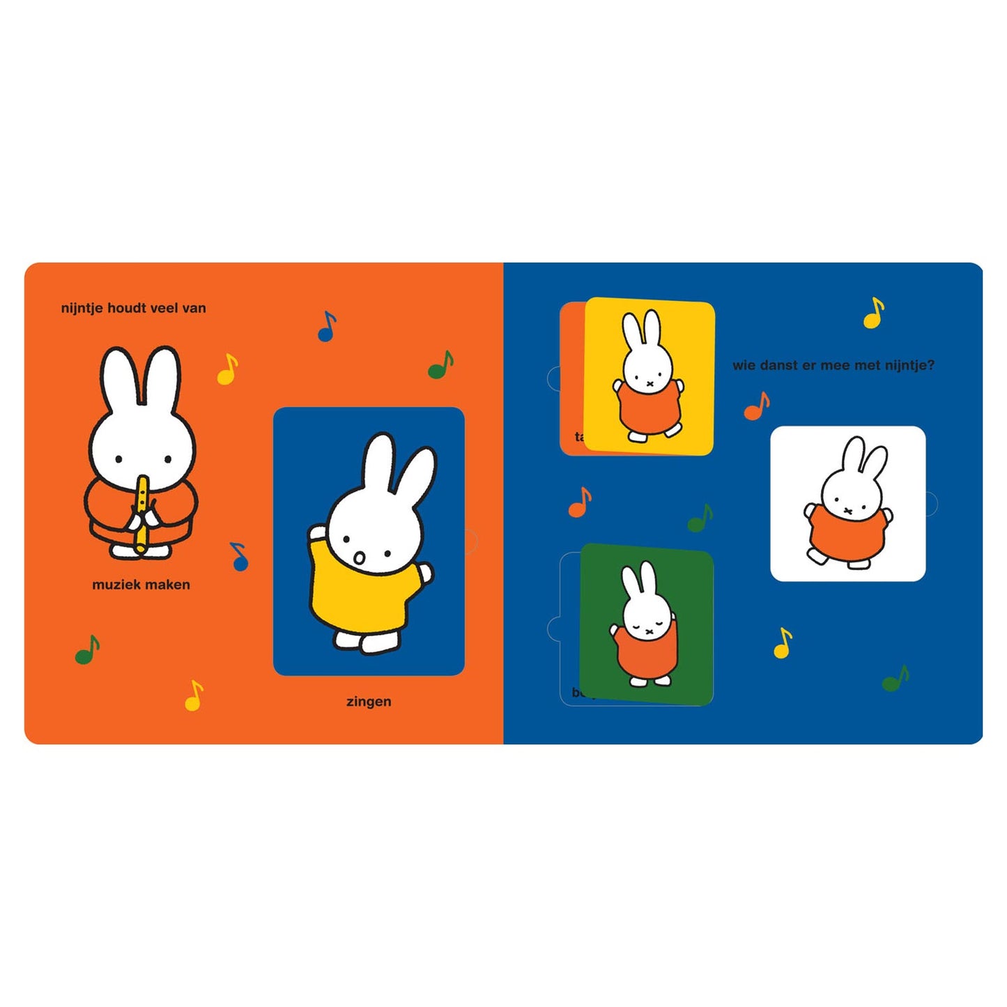 Casa central de libros el gran libro con solapas de Miffy
