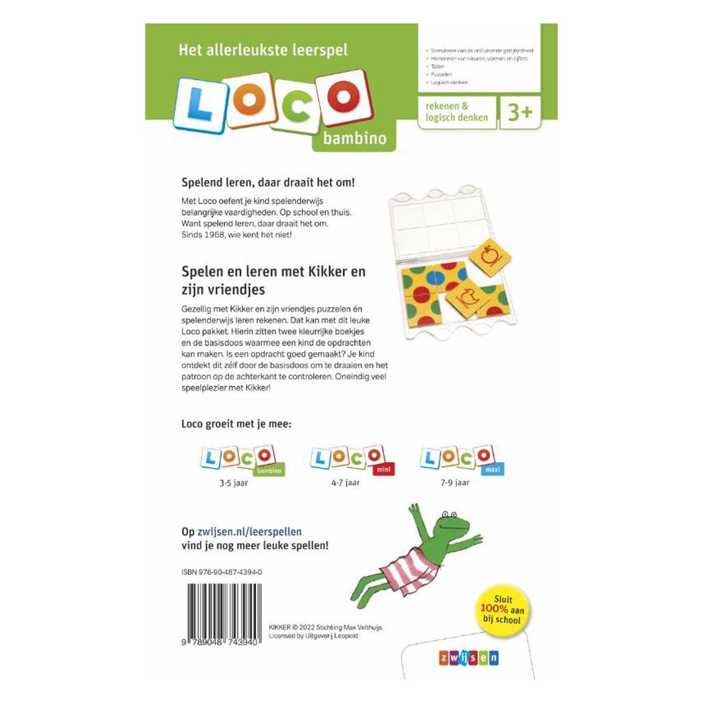 Bambino Loco Package Frog Juego y aprendizaje