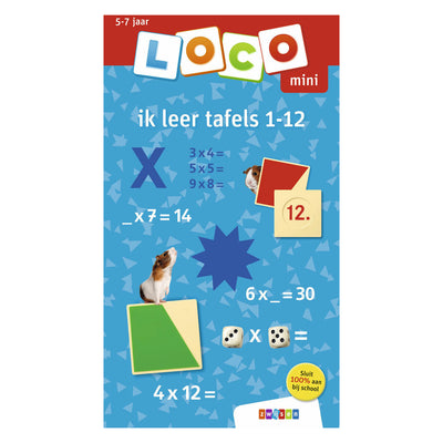 Loco Exercise Booklet Mini I learn tables 1-12
