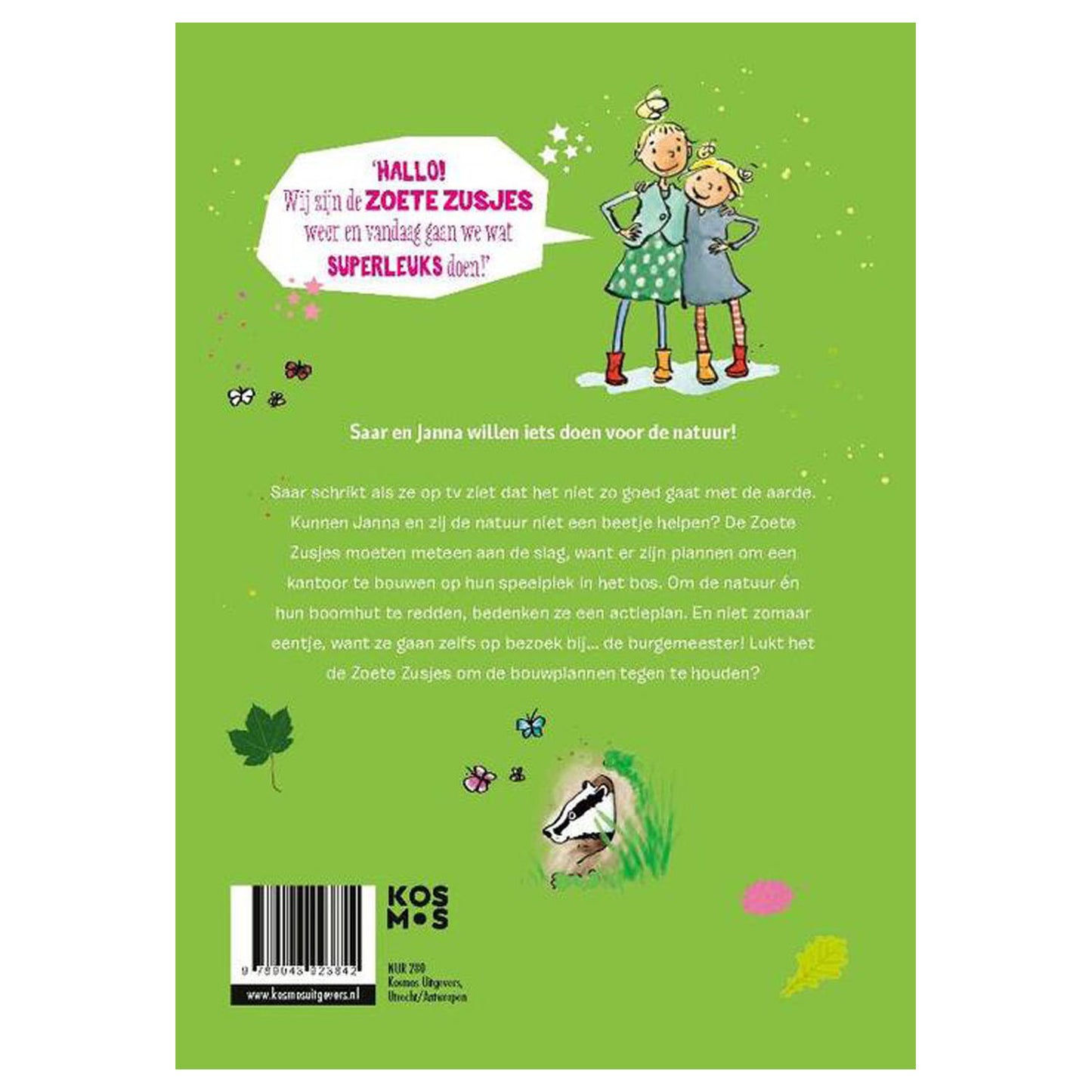 Las hermanas dulces ayudan a la naturaleza - Libro infantil