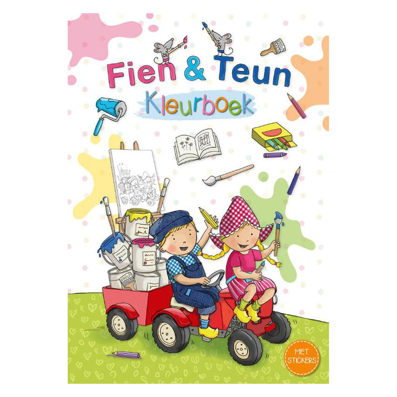 Libro da colorare fien teun degli editori WPG