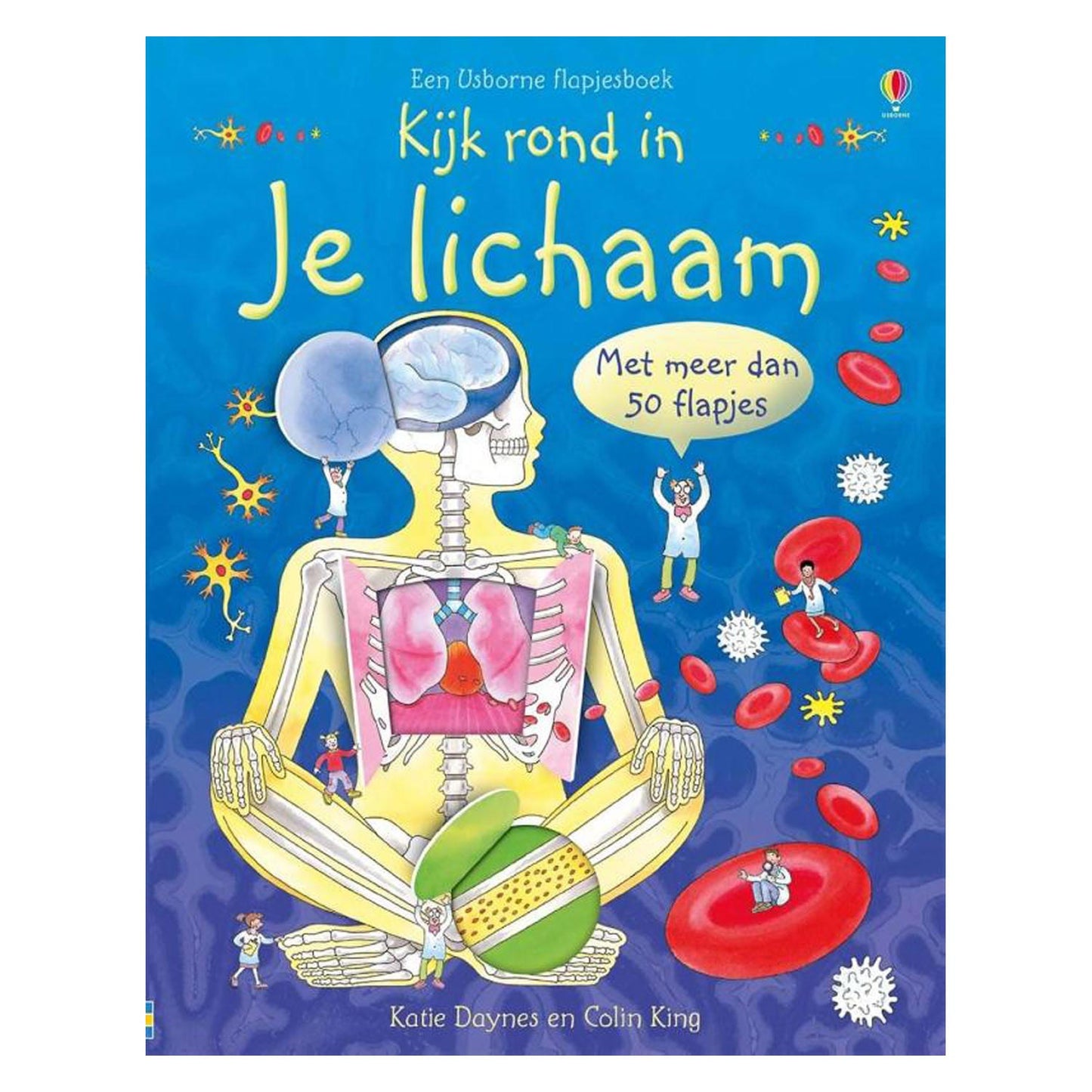 Wpg uitgevers flapjesboek kijk rond in je lichaam