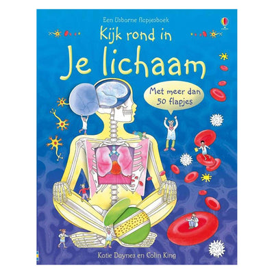 Wpg uitgevers flapjesboek kijk rond in je lichaam