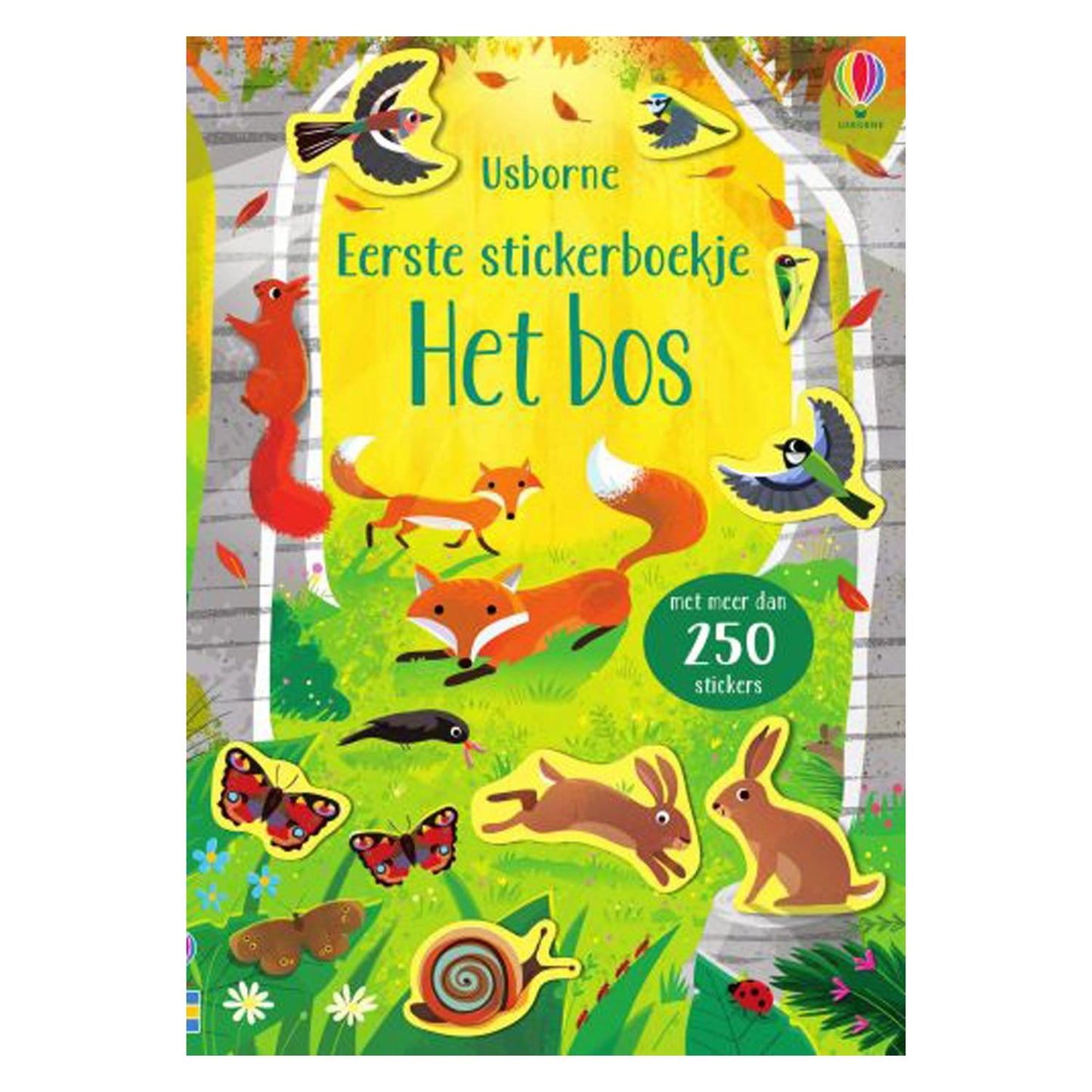 Primer folleto de pegatinas het bos