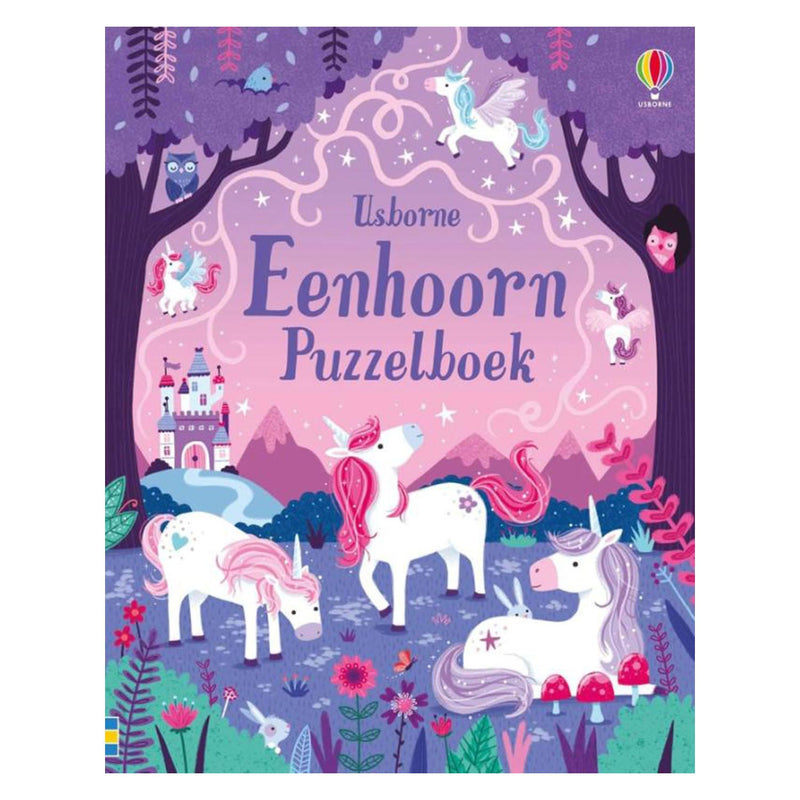 Libro del puzzle unicorno