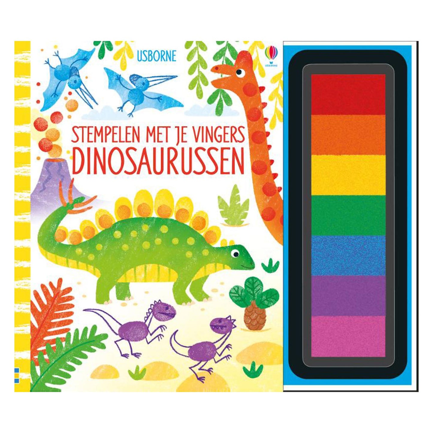 Stamping con le dita - Dinosauri