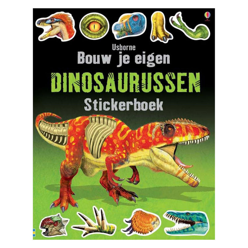 Wpg uitgevers bouw je eigen dinosaurussen stickerboek