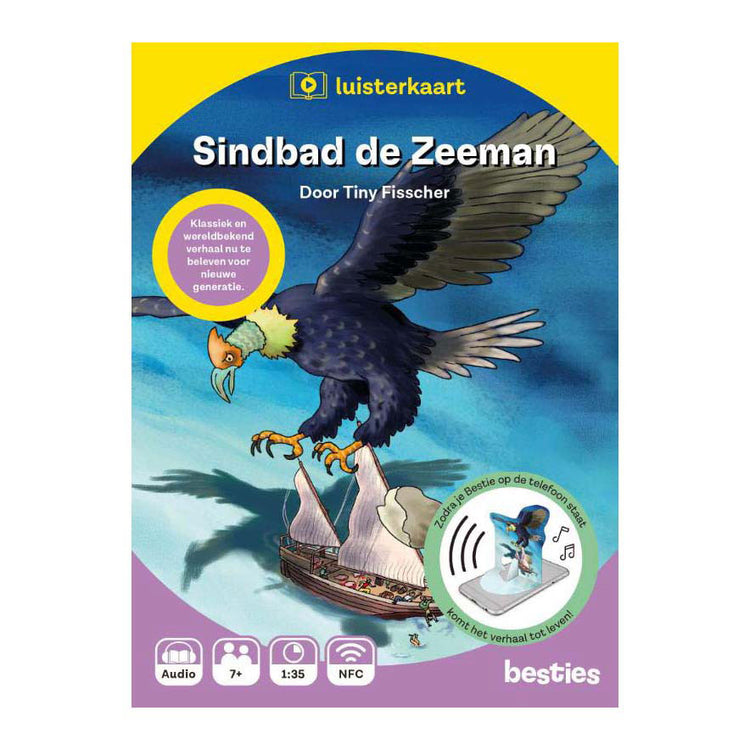 Scheda di ascolto della casa del libro centrale Sindbad de Zeeman