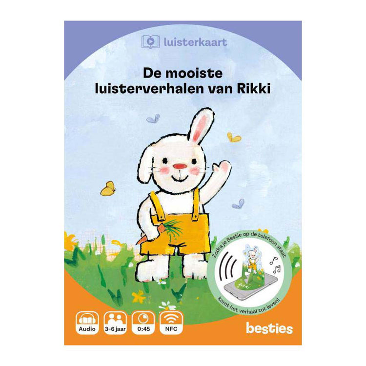 Libro centrale con le più belle storie di ascolto di Rikki