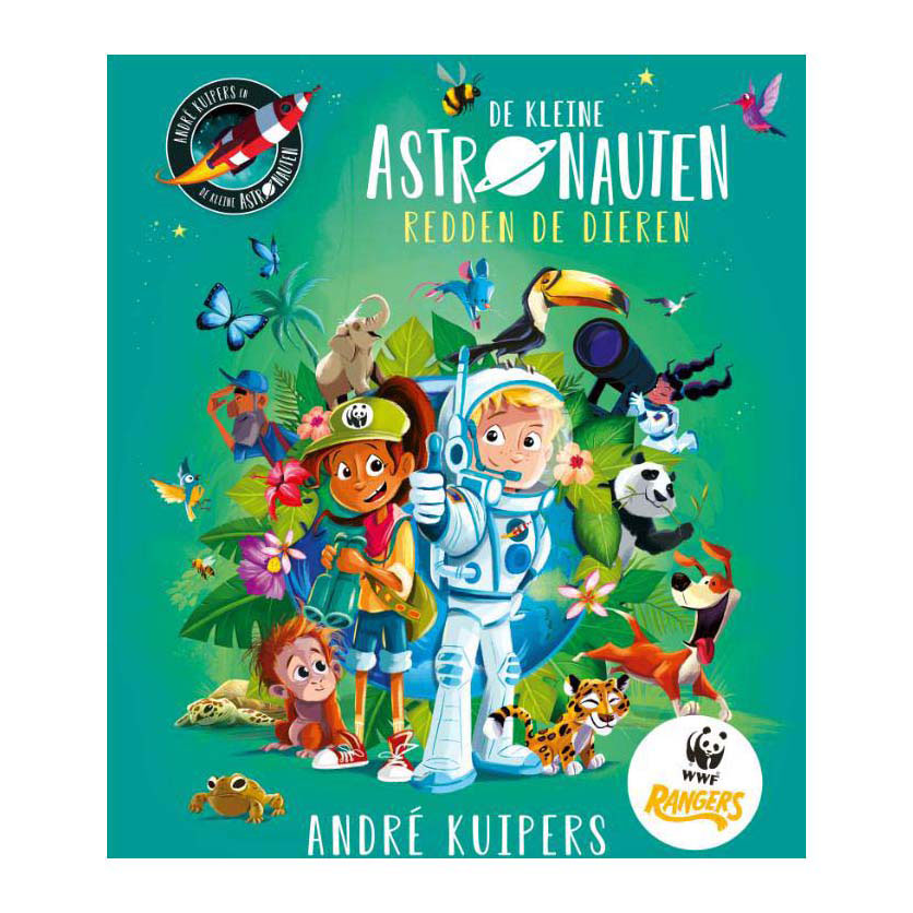 Editori WPG i piccoli astronauti salvano il libro illustrato degli animali