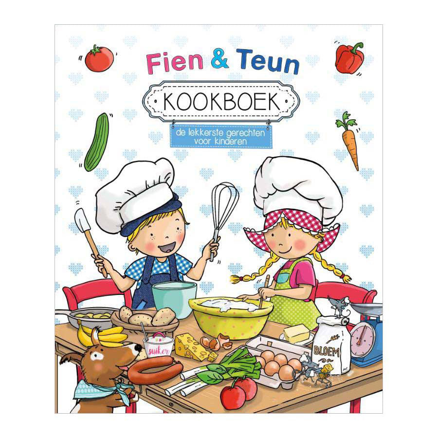 Libro de cocina de Fien y Teun de la editorial WPG. 4+