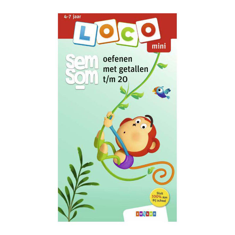 Loco mini - semsom oefenen met getallen t m 20