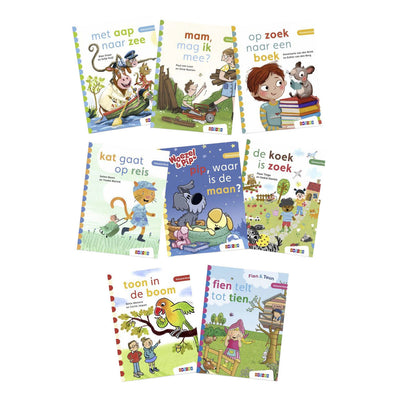 Paquete Wpg Publishers para lectura de niños pequeños - 8 títulos - avi start