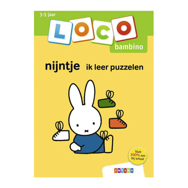 WPG Editori Loco Bambino Miffy Imparo a fare i puzzle