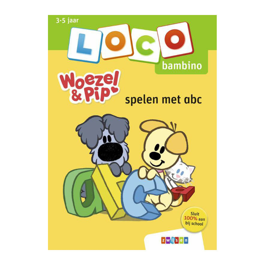 Editori WPG loco bambino woezel pip pacchetto lettere numeri