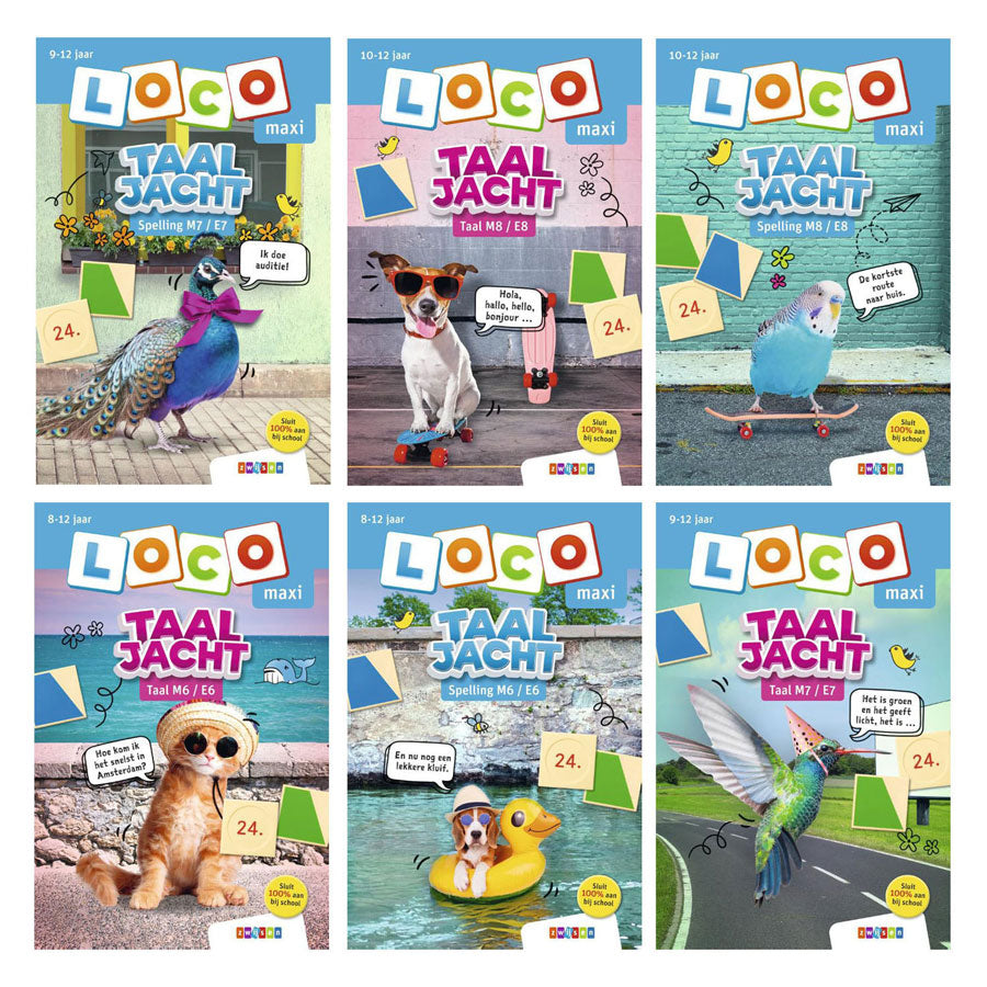 WPG Publishers Loco Maxi Package Language Hunt - 6 titles