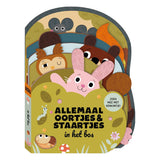 Allemaal oortjes staartjes - in het bos voelboekje - afbeelding 1