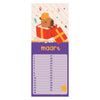 Calendario de cumpleaños - capibara alle