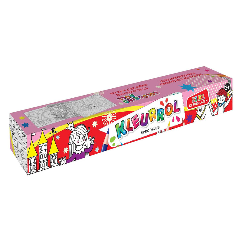 Rullo colorato xl - fiabe