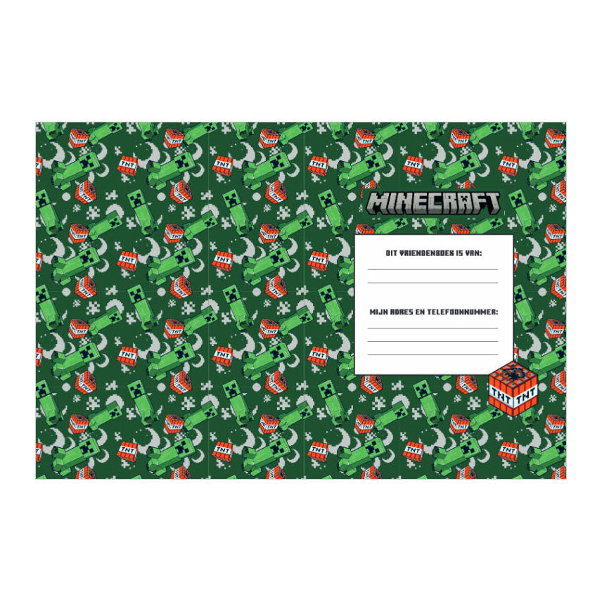 Interstat vriendenboek minecraft - boeken - geschikt voor kinderen