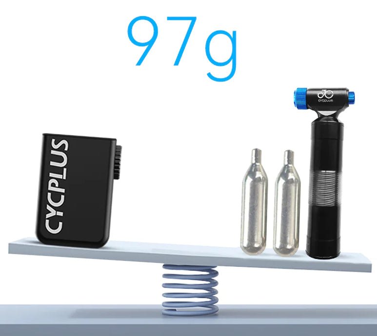 Cycplus la batería eléctrica Bomba de bicicleta A2S Cube mini