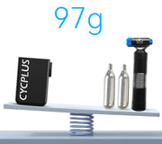 Cycplus elektrische accupomp a2s cube mini - afbeelding 3