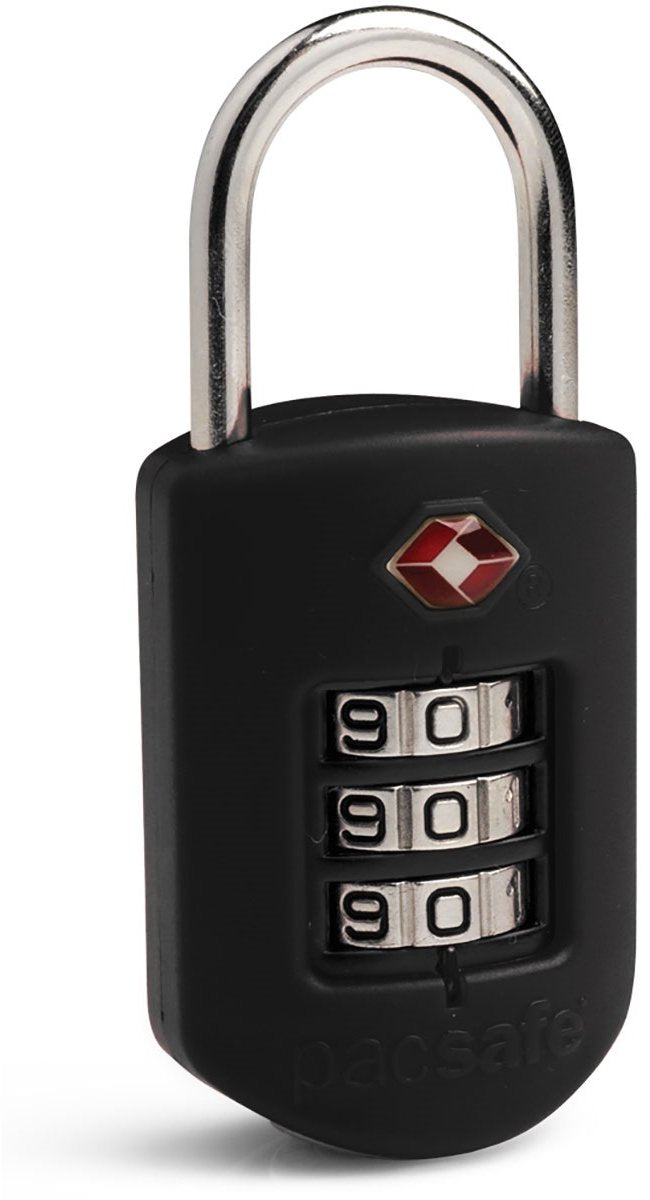 Lucchetto per valigia Pacsafe prosafe 1000-tsa 3 cifre-lucchetto da viaggio-lucchetto per bagagli-lucchetto per bagagli USA-nero (nero)
