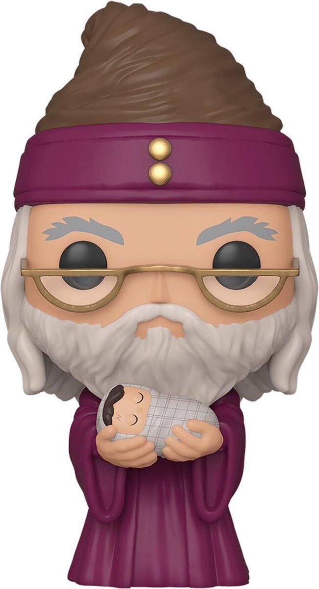 ¡Funko pop! - harry potter: mundo mágico - albus Dumbledore con el bebé harry