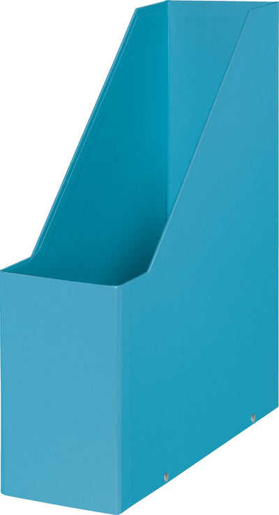 Portariviste sostenibile Leitz Cosy Click Store per documenti A4 - 77% cartone riciclato - 10,3 x 33 x 25,3 cm (LxAxP) - blu sereno