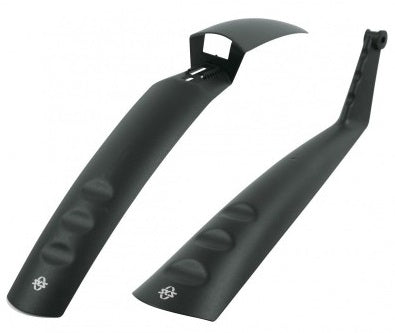 Sks spatbordset crossboard 26-28'' - zwart