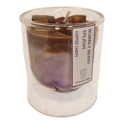 Vela perfumada atmósfera mansión en cristal berry splash 7,4x8,4cm