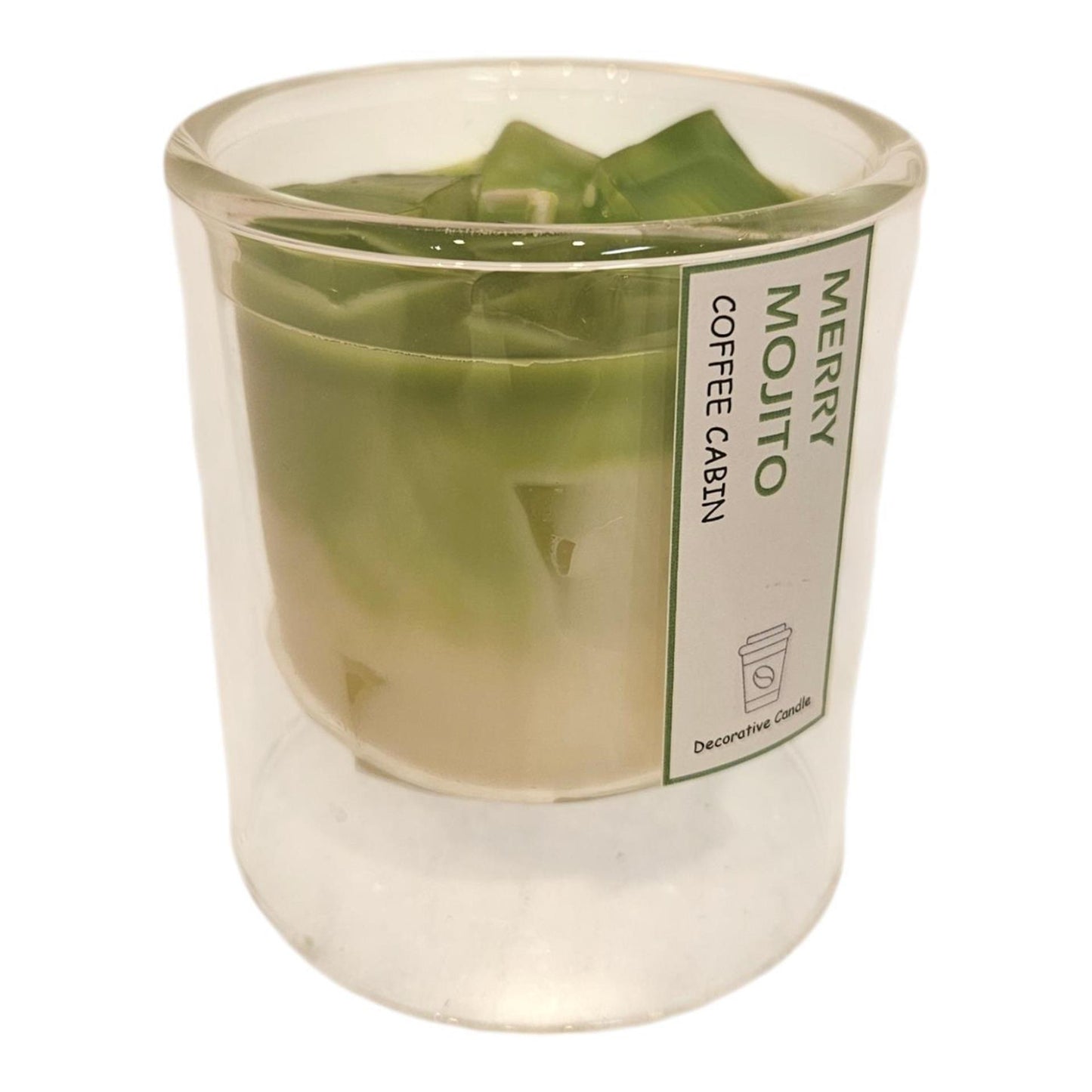 Vela perfumada ambiente mansión en vaso merry mojito 7,4x8,4cm