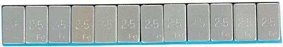 Contrappeso adesivo Reinheimer barra f.alu 12x5 gr.